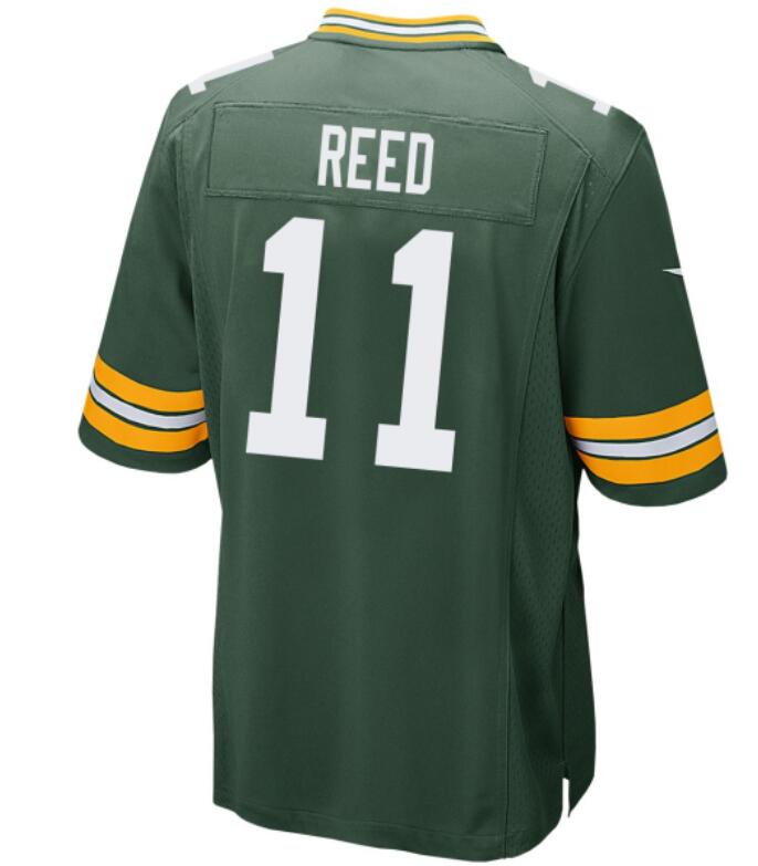 Men Green Bay Packers 11 Jayden Reed Nike green Game 2024 NFL Jersey